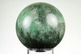 Polished Fuchsite Sphere - Madagascar #196296-1